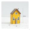Houten Huis Ornament Creatieve DIY Kleine Decoratie Handgemaakt voor Kinderen, Knutselaars, Bureau,