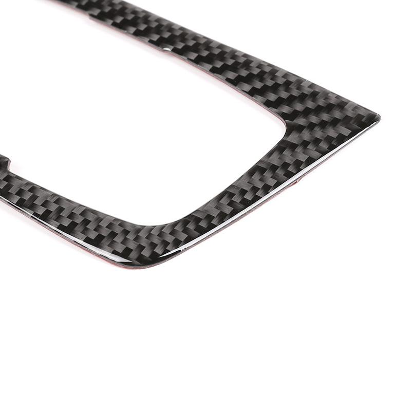 Carbon Fiber Car Interior Headlight Switch Frame Cover Sticker Trim For BMW 3 4 Series F30 F32 2013 2014 2015 2016 2017 2018