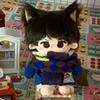 Coat 20cm Cotton Doll Clothes Scarf Plush Doll Clothes Cotton Doll's Clothes Doll Accessories