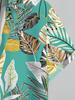 Men's Light Gray Golden Leaf Print Shirt| Luxury Retro Casual Short Sleeve| Versatile Daily& Vacation Wear