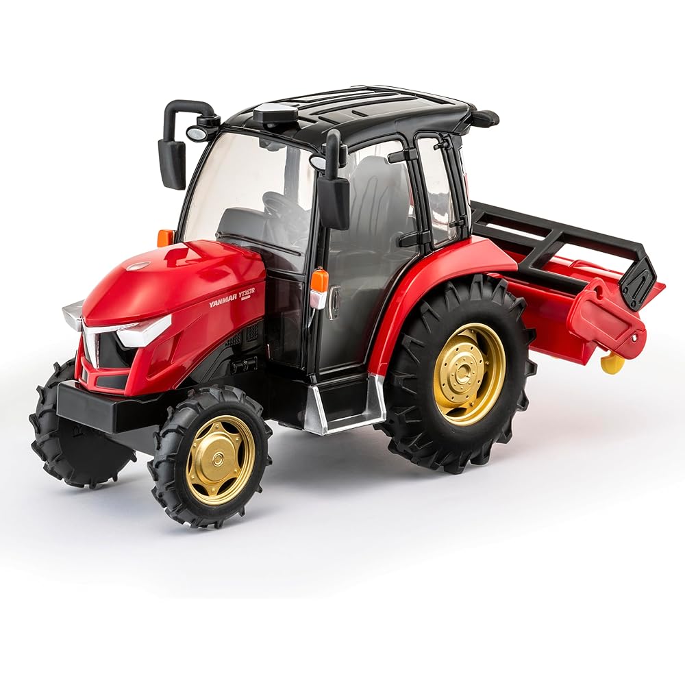 Maruka Yanmar Tractor YT3 Series Toy for Ages 3 and Up, Durable Design, Interactive Play