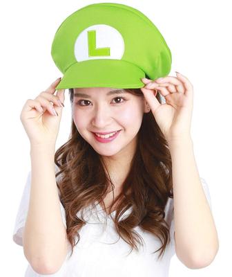 [SAZAC] Luigi Costume Cap BAN-063