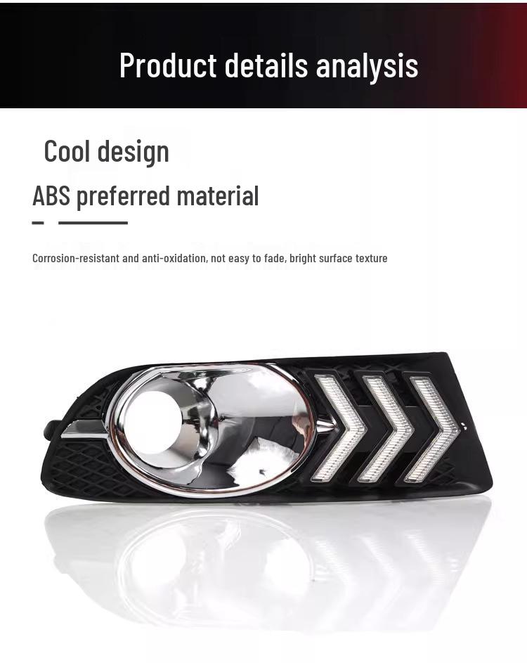 LED DRL Turn Signals for 2010-2013 Buick Excelle GT Fog Light Mod