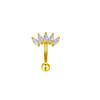 Rook piercing Butterfly Ear Cartilage Eyebrow Tragus Helix Piercing Stud Curved barbell Wholesale Body  Jewelry