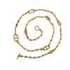 European/American Light Luxury Titanium Steel Necklace - Pig Nose Cold Niche Style, High-End Versatile Long Sweater Chain