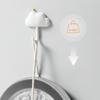 3Pcs Cloud Moon Hooks No-Punch Non-Marking Adhesive Backed Adhesive Hooks Kitchen Bathroom Wall Cute Hooks