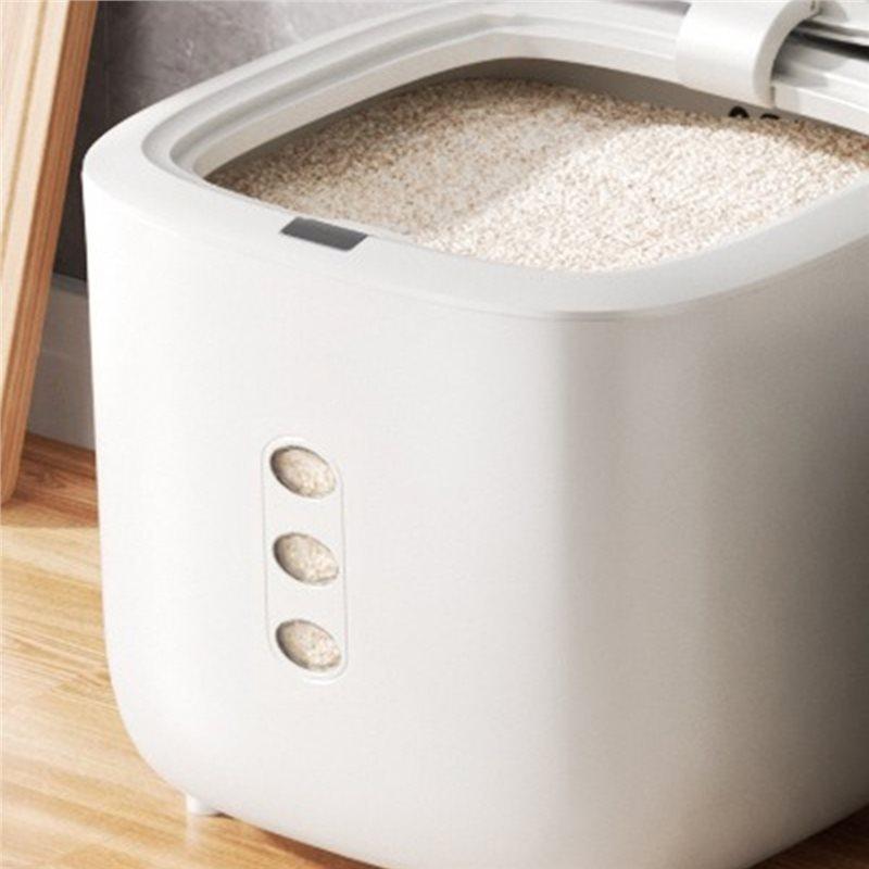 

Good-Food Grade Rice Bucket, Household Insect Proof And Moisture-Proof Sealed Rice Jar, Flour Storage Tank, Cat Food Storage