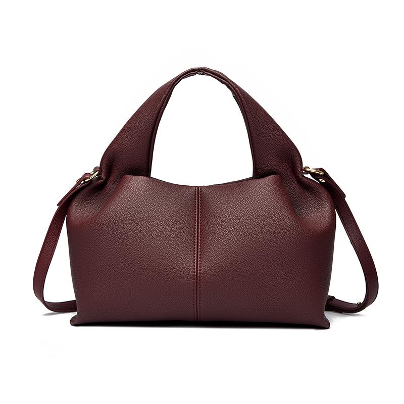 Luxury Women's Brand Designer Shoulder Bags Large Capacity Solid Color Handbags High Quality Leather Crossbody Bag Shopping Bags