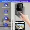 Wireless WiFi Video Doorbell Phone Home Intercom System Smart Door Viewer Night Vision Doorbell Camera Home Security Door Bell