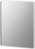 Yamazaki Magnetic Bathroom Resin Tower Easy Bathroom 10302 Mirror, Rectangular, White, W20.6×D1.4×H24.6cm, Series, Anti-fog, Resin, Durable,