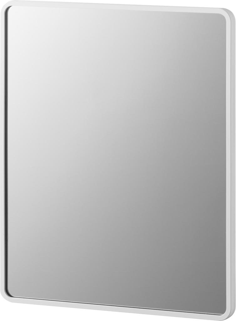 Yamazaki Magnetic Bathroom Resin Tower Easy Bathroom 10302 Mirror, Rectangular, White, W20.6×D1.4×H24.6cm, Series, Anti-fog, Resin, Durable,