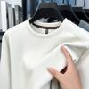 Men's 370g Heavyweight Thickened Round Neck Autumn Hoodie 2025 – Mature Fashionable Casual Layer