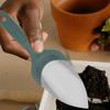 Small Stainless Steel Garden Shovel Handheld Trowel for Planting Transplanting Hanging Hole Handle Gardening Tool for Outdoor