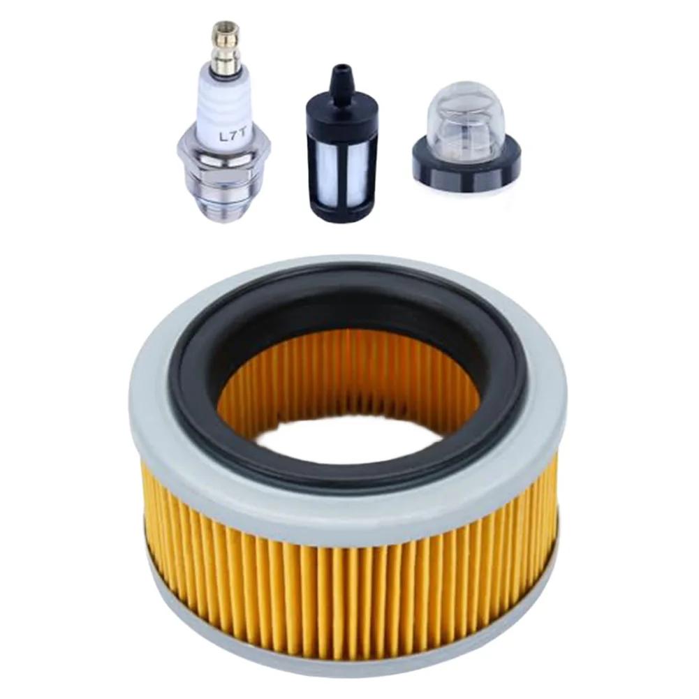 Luftfilter für Stihl= BR320 BR400 Rückentragbare Laubbläser, BR320 Luftfilter mit Zündkerze= Primer Birne Kraftstofffilter 4203 141 0300, 4201