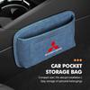Self Adhesive Car Storage Pocket Sticky Organizer Bag Seat Back Side Door Box For Mitsubishi Outlander Lancer L200 ASX Pajero