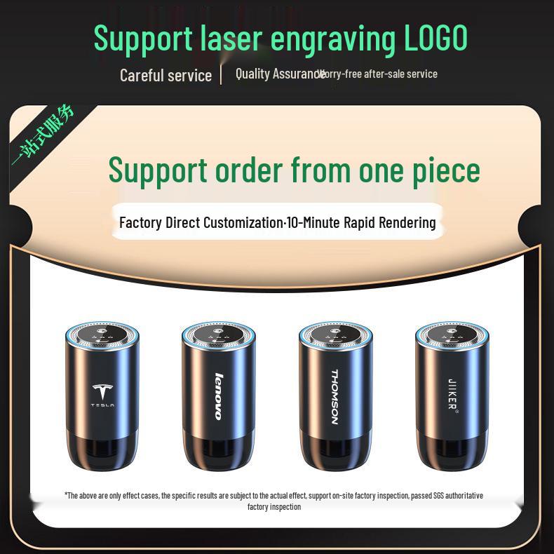 Smart Aluminum Car Air Freshener Diffuser