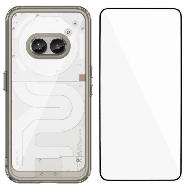 

Ні за що Телефон (2а) Чохол для телефону WANLONFENG Серії XC TPU Акрилова кришка із загартованим склом (Великий отвір для об єктива) C