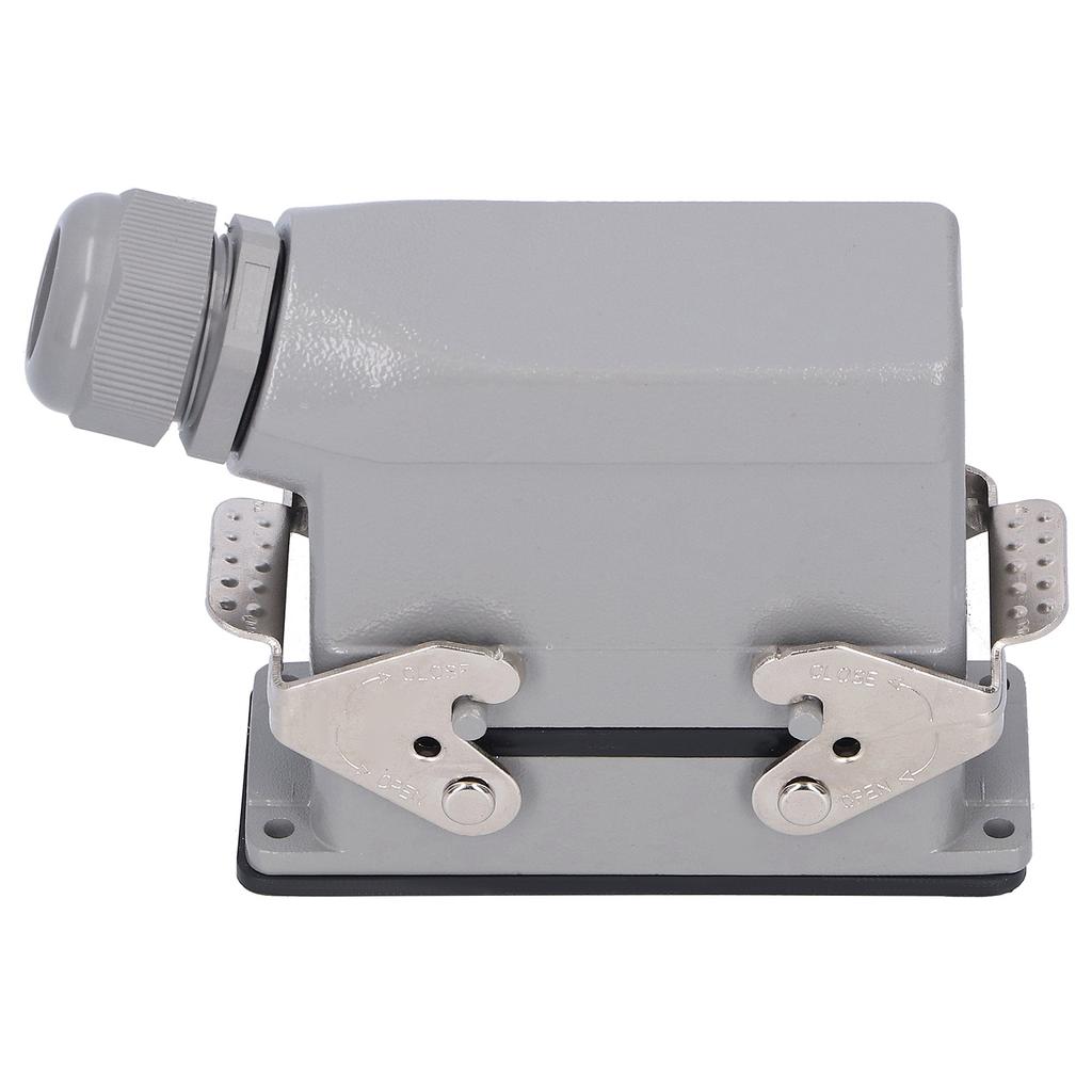 Heavy Duty Connectors 16 Contacts Side Out Industrial Waterproof Aviation Plug Socket
