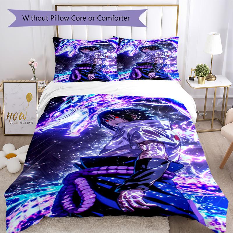 Naruto Duvet Cover Set Suitable for Living Room Machine Washable Christmas Gift