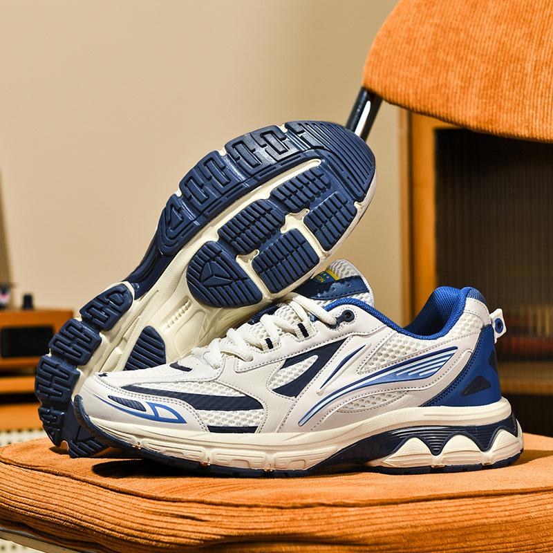 

2025 new rocking 2 running shoes for men and women couples low-top marathon training urban commuting jogging sneakers 45