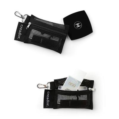 Mesh Cards Zipper Pouch