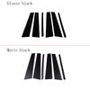 For Land Rover Discovery 3/4 LR3 LR4 2004-2016 ABS Black Car Window B-pillar Center Pillar Trim Strips Sticker Car Accessories
