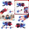 Spider-man Kids Plastic Cosplay Glove Launcher Set For Imaginative Play And Fun
