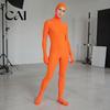 Adults Spandex Unitard Full Body Zentai Suit for Men Women, Open Face Halloween Cosplay Bodysuit, Stretchy Costume Party, Stage Performance Party