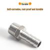 304 Stainless Steel Male Thread Hose Barb Connector