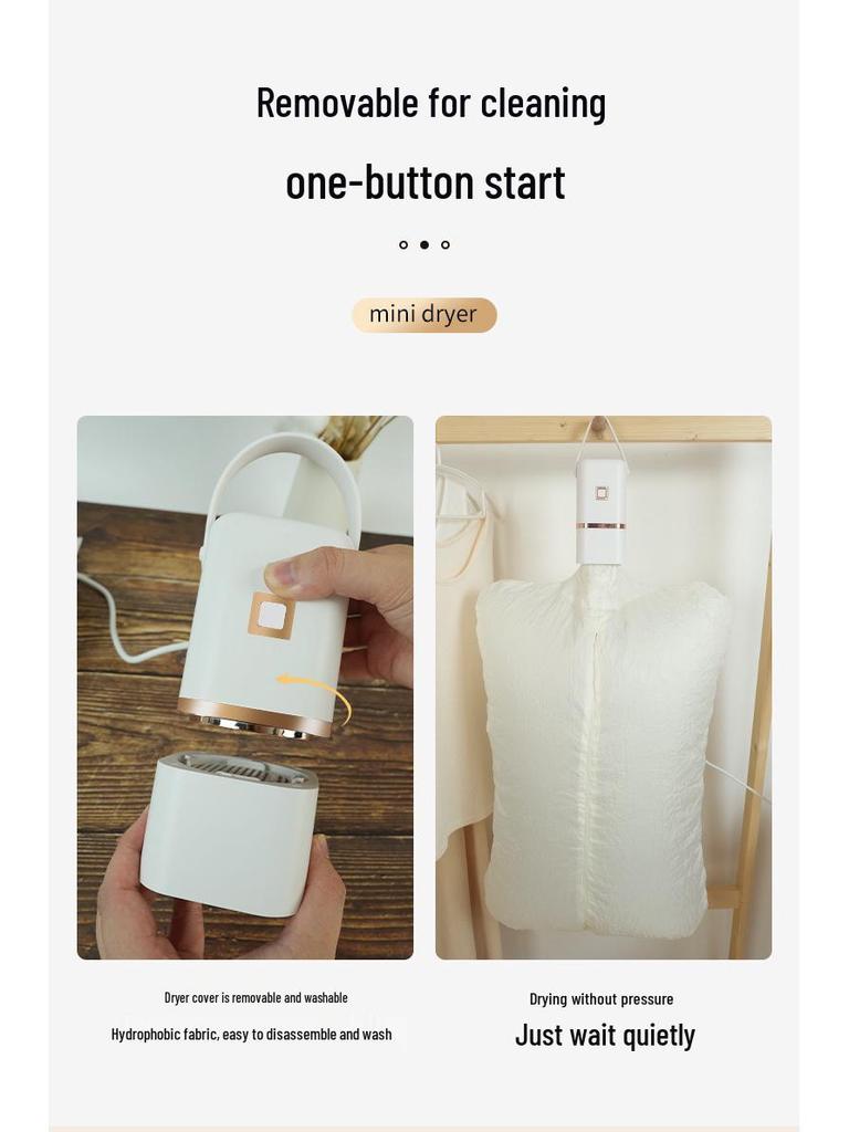 Foldable Portable Clothes Dryer for Home & Dormitory 