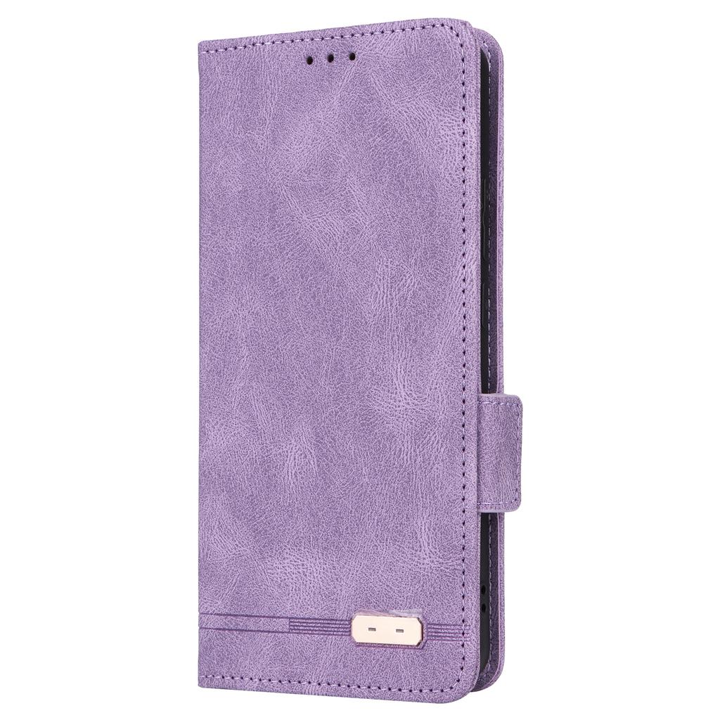 For Oppo Reno11 F 5G Shockproof Case Hardware Decor PU Leather Wallet Phone Cover