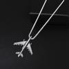 Pendant New Airplane Simple Neutral Hip Hop Non-fading Necklace