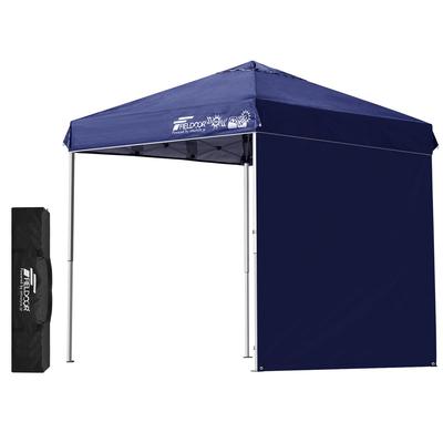 FIELDOOR Easy To Assemble One-touch Tarp Tent G03 Steel Frame Dedicated Side Curtain1 Side Sheet Included Wind Ventilation High Water Resistance &