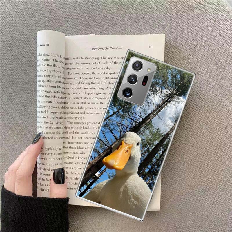 Yellow Duck Phone Case for Samsung A17 A37 A57 A54 A14 A24 A34 A07 A04S A02S A12 A22 A32 A52S A16 A26 A36 A56 A72 Galaxy Note 20