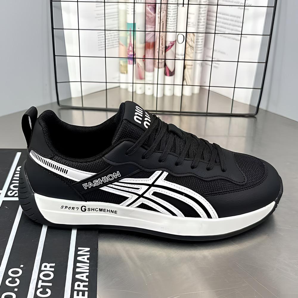 

Дышащая сетка повседневная обувь 2025 весна новая мужская обувь обувь Форреста Гампа мужская шнуровка спортивная обувь внешняя торговля 39