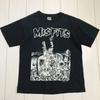 Unisex Short Sleeve Crew Neck Cotton T Shirt Misfits 2001 Band