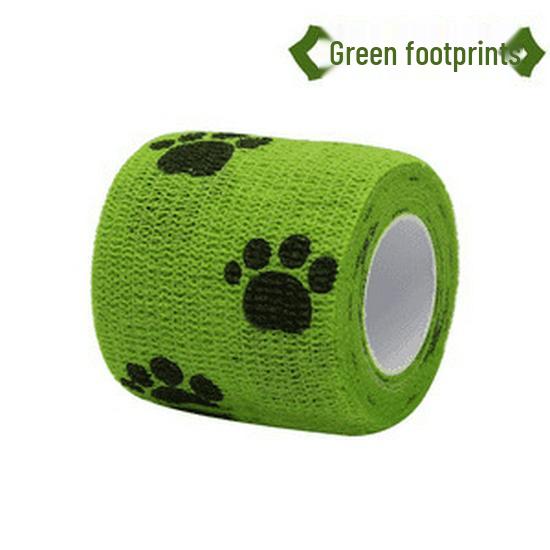**Self-Adhesive Pet Shoe Bandages: Anti-Scratch Bichon Leggings & Disposable Foot Wraps**