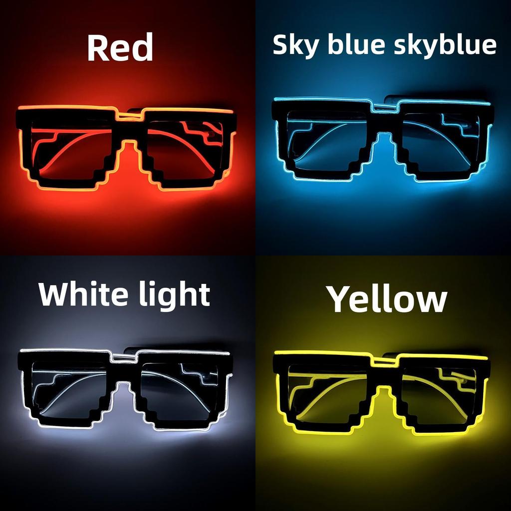 Led Light Glasses Party Props For Nightclub Events And Celebrations