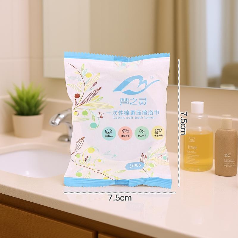 Portable Travel Trip Essential Shower Washable Towels Large Disposable Bath Towels Compressed Towels Travel Cotton Towels