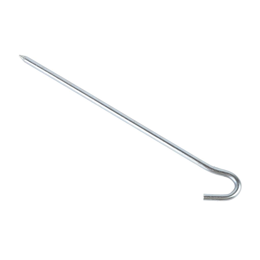 12pcs Tent Ground Stakes Heavy Duty Galvanized Iron Tent Ground Pegs for Outdoor Camping