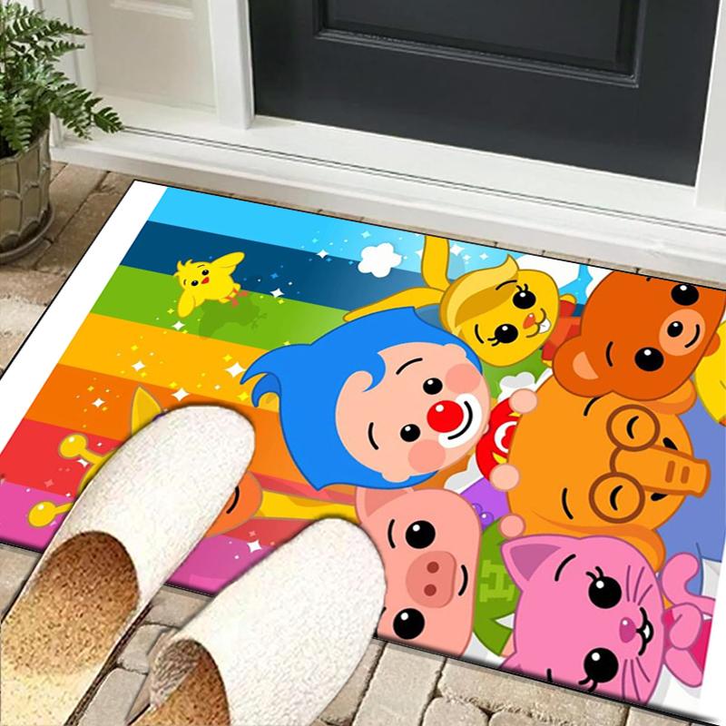 

Colorful Clown Music Office Rug Chair Mat, Game Carpet, Suitable for Front Door, Bedroom, Living Room, Desk, Holiday Gift 40cmx60cm