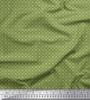 Soimoi Japan Crepe Satin Fabric Geometric Small Print Fabric by Metre 42 Inch