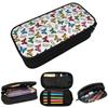 Colour Butterfly Pattern Pencil Case for Boys Girls Gifts Pen Box Pencil Bag Stationery Supplies Pen Holder Bag