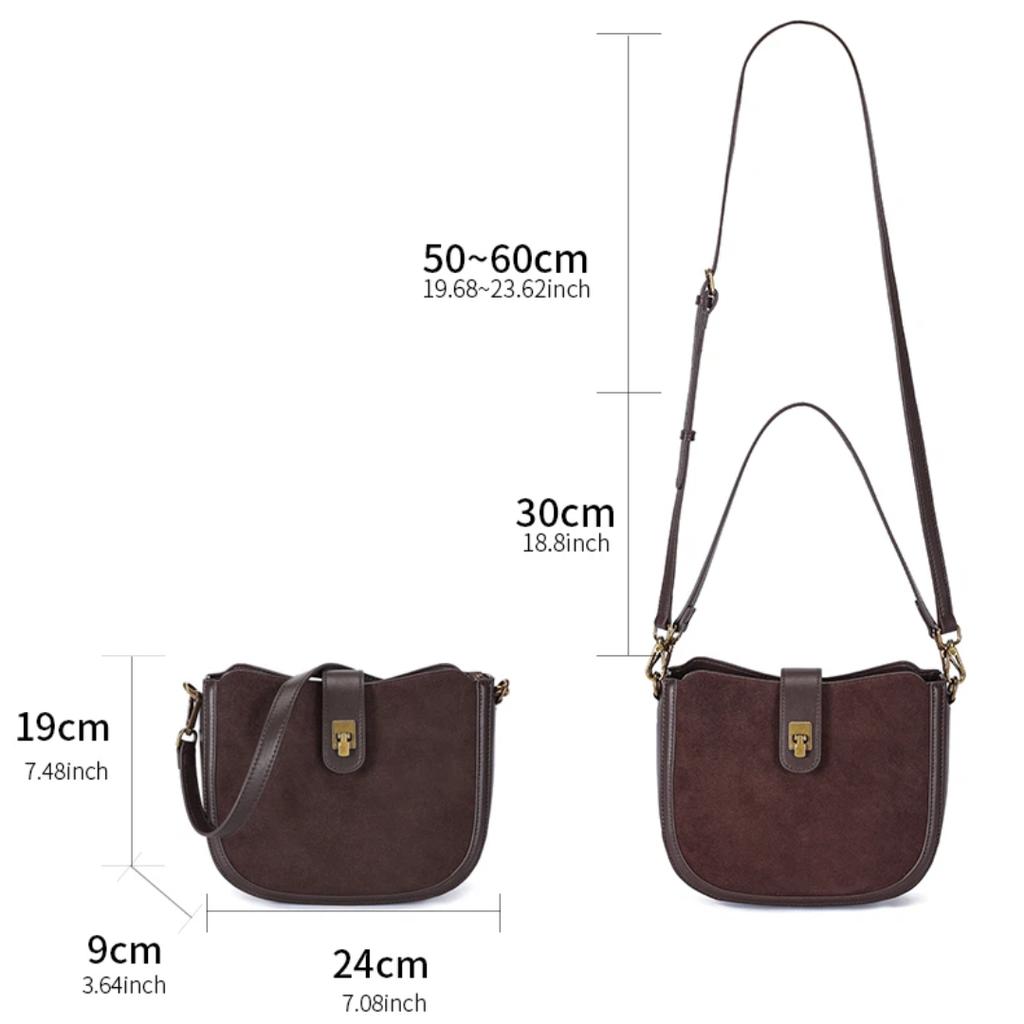 Women‘s Cowhide Genuine Leather Shoulder Bag Ladies Soft Cow Real Leather Handbag Female Fashion Luxury Design Crossbody Bags