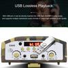 E-898 Megaphone HiFi Intelligent Noise Reduction Infrared Remote Controller Camouflage Bluetooth-compatible Wireless