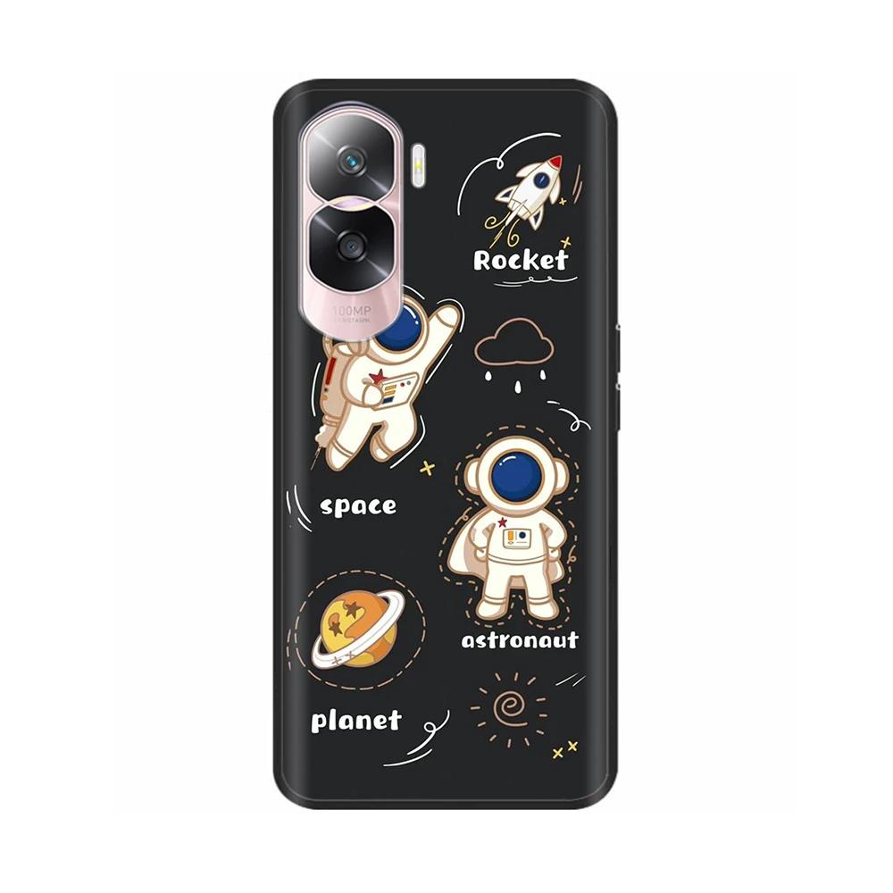 Carcasă pentru Honor 90 Lite 5G Carcasă pentru Honor 90 Smart Floare Silicon Lichid Moale Carcasă Telefon Pentru Honor 90 Pro Carcase Honor90 Husa 90Lite