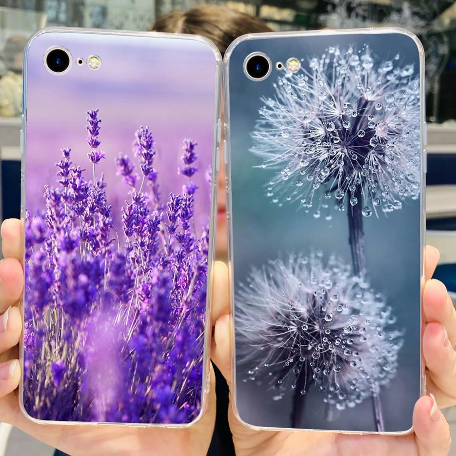 For Apple iPhone SE 2020 Case Stylish Painted Cover Soft Silicone Phone Case For iPHone SE 2022 iPhoneSE 2020 Back Covers Bumper