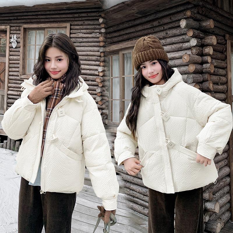 Fashion Winter New Cotton-padded Clothes Women's Short Loose Thickened Small Warm Cotton-padded Jacket Jacket