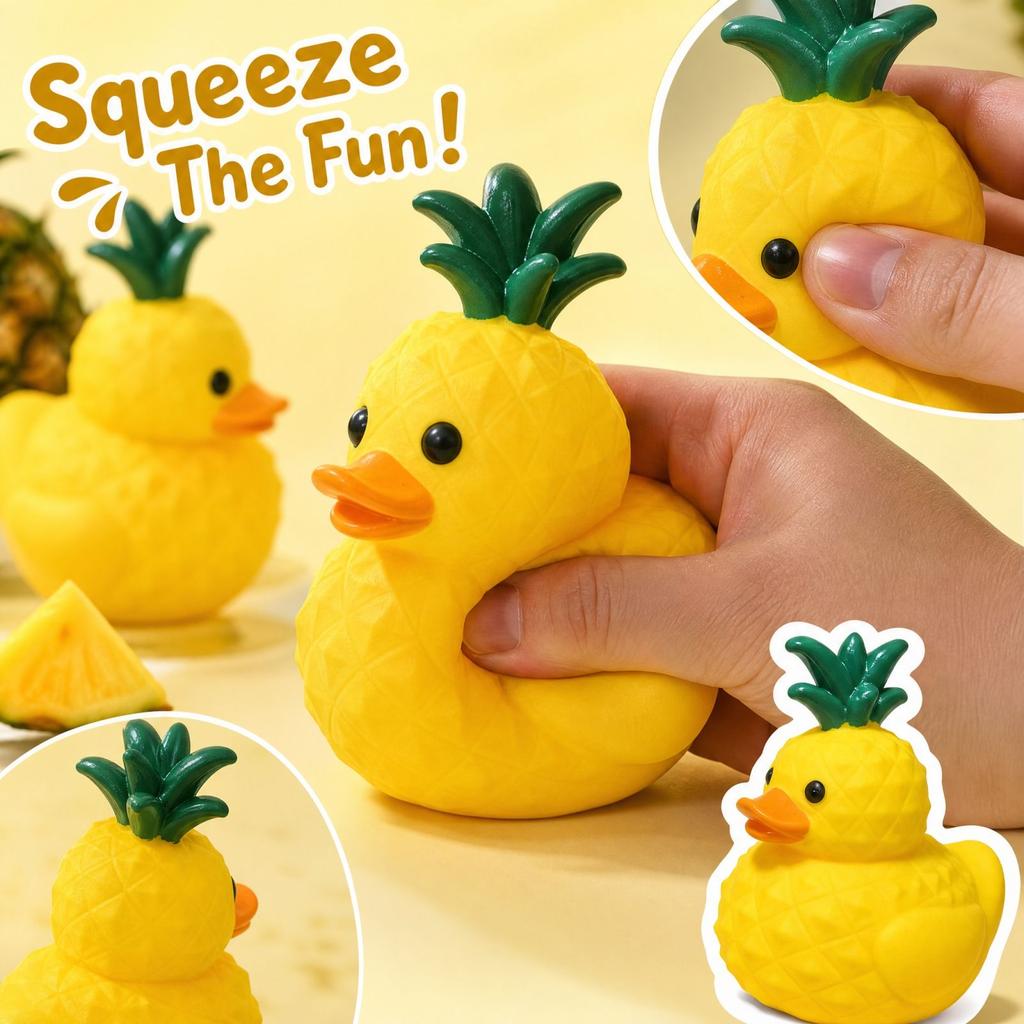 Pineapple Toy Soft Slow Stress Toys for Adults Kids