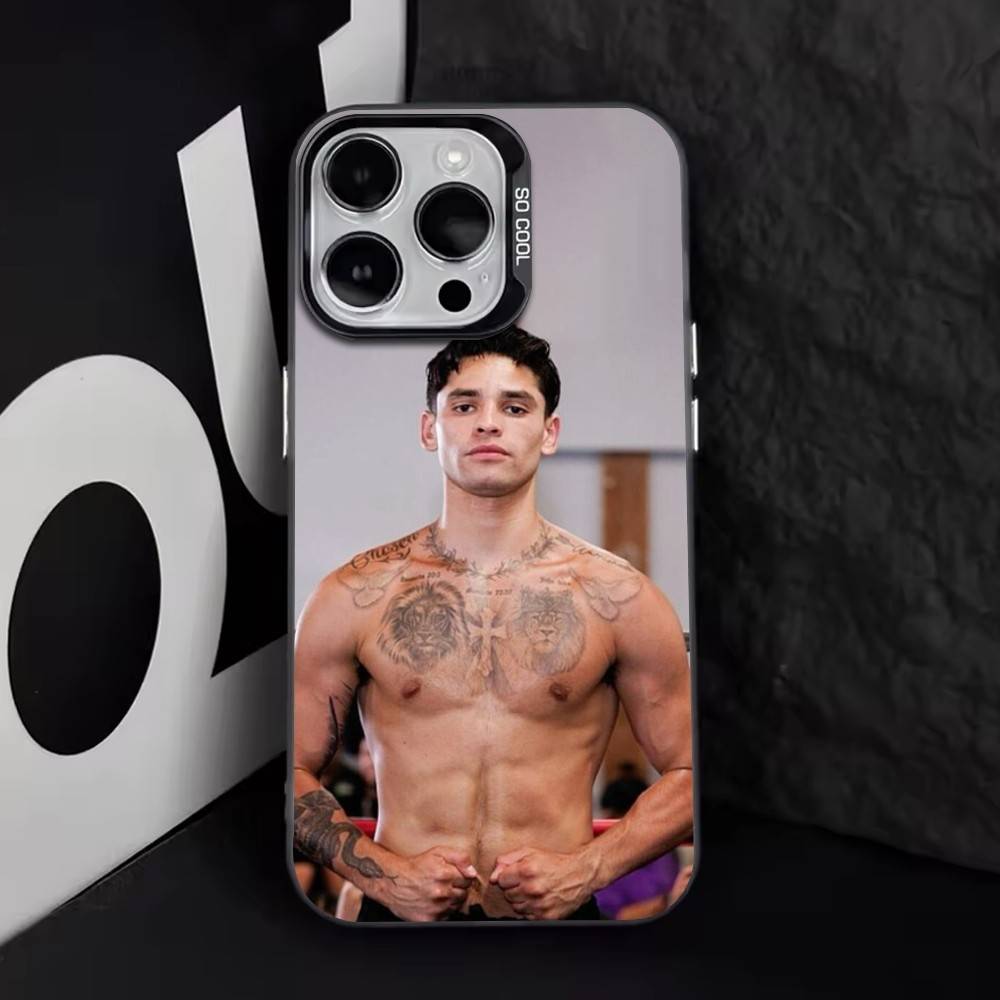 

Ryan Garcia Phone Case For iPhone 17,16,15,14,13,12,11 Plus,Pro Max,XS,Colored Silver Plated Inside Cover iPhone13PROMAX
